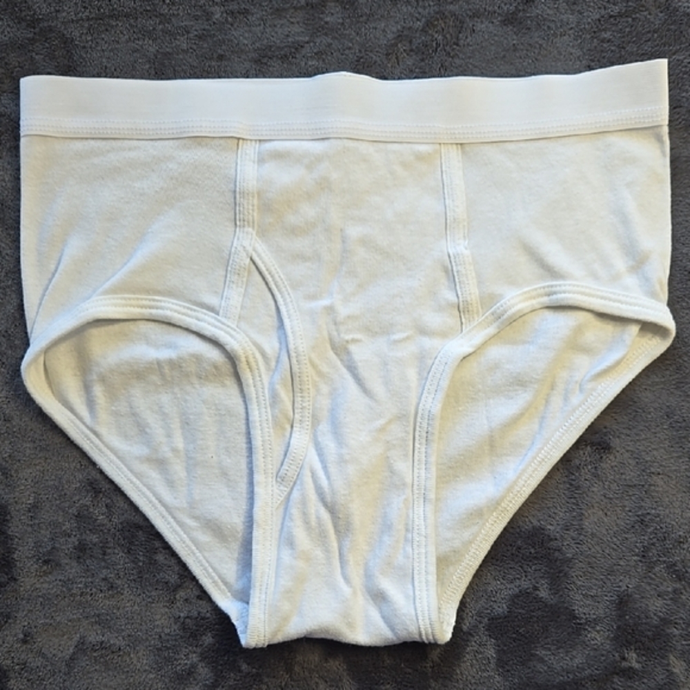 American Apparel White Classic Briefs